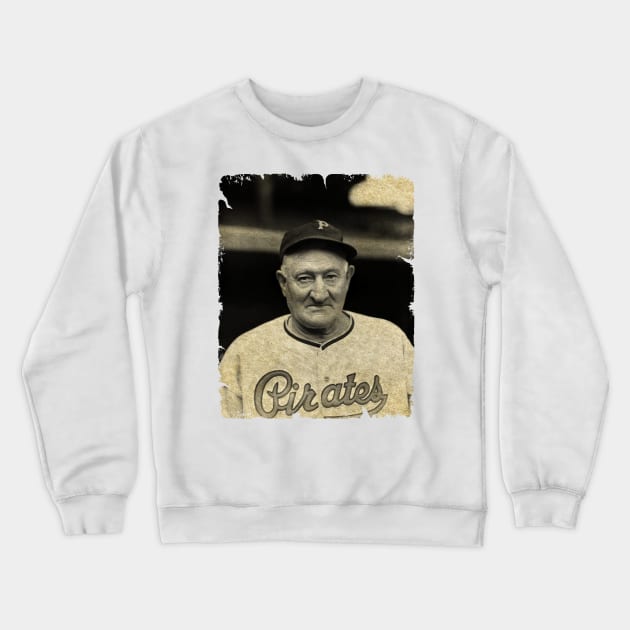 Honus Wagner in Pittsburgh Pirates Crewneck Sweatshirt by PESTA PORA